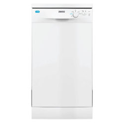 Zanunssi ZDS12002WA Freestanding Slimline Dishwasher, White